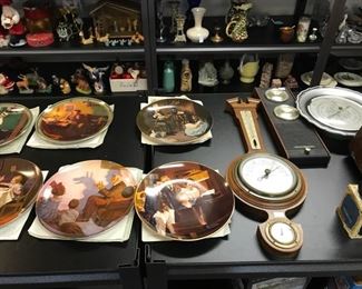 norman rockwell plates