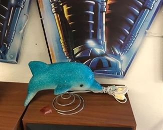 dolphin lamp
