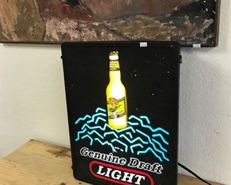 beer sign