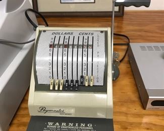 PAYMASTER CHECK EMBOSSER