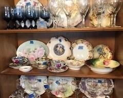 some of the dishes in cabinet