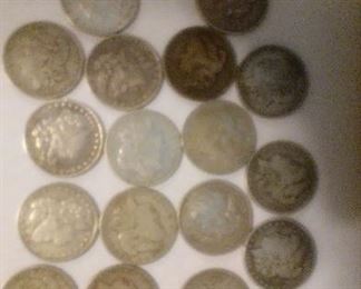 Morgan silver dollars date ranged from 1880 to 1890