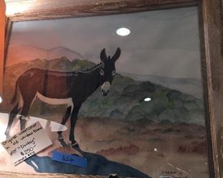 Donkey art 