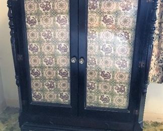Antique double door cabinet