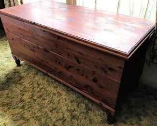 GREAT condition extra large red cedar chest (54"W x 24.5"D x 27"H)
