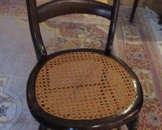 small antique side chair