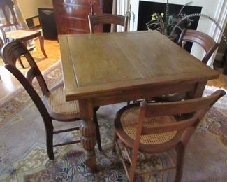 vintage Pub table and chairs