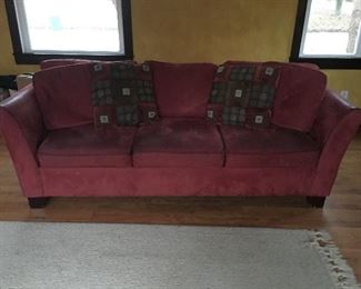 2 matching full size sofas