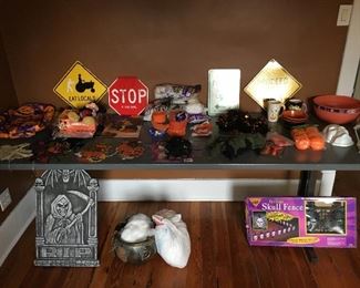 Halloween decorations 