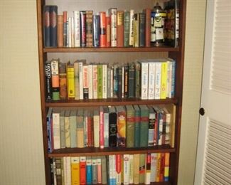 Solid wood book case 76" x 34"