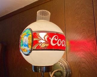 Coors beer lights 