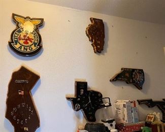 Custom made wall clocks
