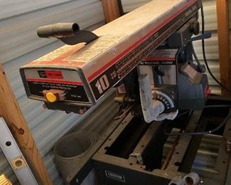 Craftsman radial arm saw