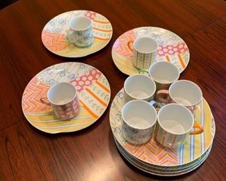 Set of tea and dessert dishes https://ctbids.com/#!/description/share/293118
