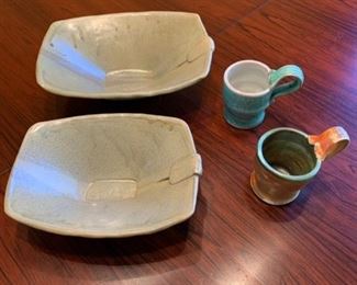Pottery Bowls and Cups https://ctbids.com/#!/description/share/293086