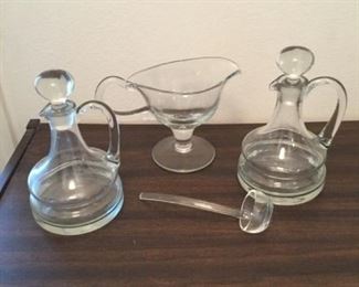 Glass Cruets and Gravy Boat https://ctbids.com/#!/description/share/294806