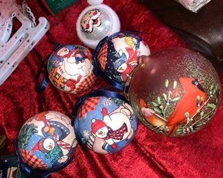Ornaments..Over 300+ Christmas items..all prices range from $10 - $50 Only