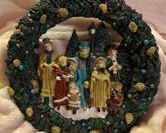 Large Ceramic Wreath  $15