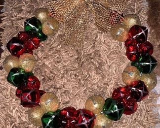 2 large color bell wreath  $15ea