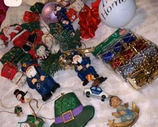 Ornaments....Over 300+ Christmas items..all prices range from $10 - $50 Only