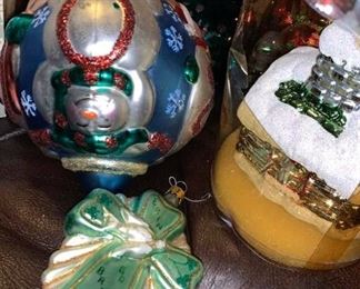 Glass ornaments..Over 300+ Christmas items..all prices range from $10 - $50 Only