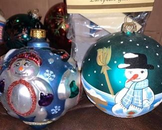 huge glass ornaments..Over 300+ Christmas items..all prices range from $10 - $50 Only
