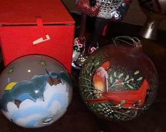 Glass ornaments..Over 300+ Christmas items..all prices range from $10 - $50 Only