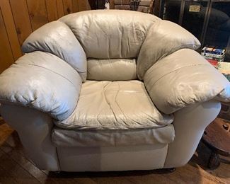 OFF SITE - Leather chair sold with leather sofa.  In great condition! $550 CASH