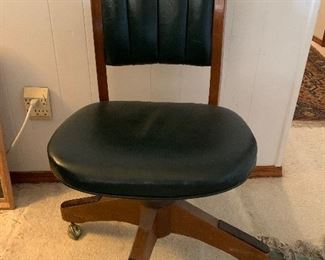 OFFICE CHAIR - some wear but very sturdy.  $30 CASH