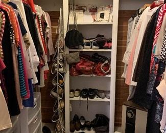 A LOT OF NICE  CLOTHES AND HANDBAGS!!!  Misc prices. CASH ONLY