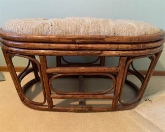 OFF SITE- FOOTSTOOL that goes with chair. $80 set CASH