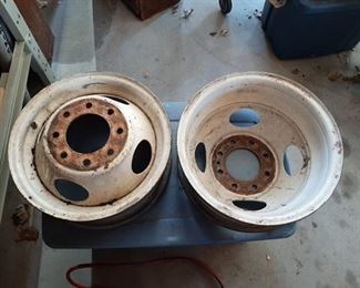 Set of dully wheels