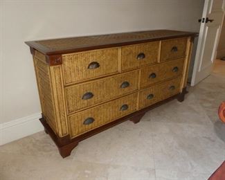 Rattan Dresser