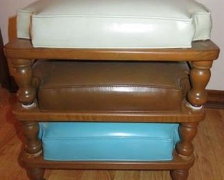 Mid Century Ethan Allen Nesting Foot Stools