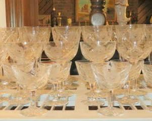 Boda Chrystal Stemware