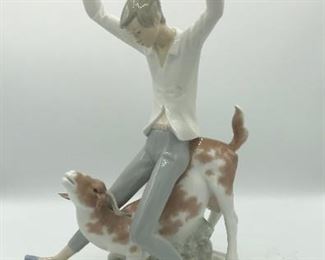 Lladro Boy with Goat