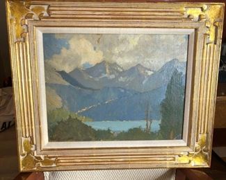 Oil Painting By Ralph Holmes