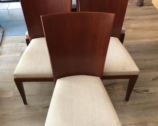 Set of Eight Dakota Jackson Dining Chairs