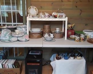 Ohme Old Ivory, Noritake Mayfair, Homer Laughlin