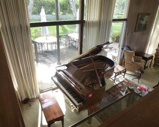 Steinway model A3 grand piano
