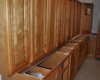 Side view of the cabinets!