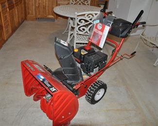 Troy-Built Storm 2410 24" Snow Blower with electric start, manual included
