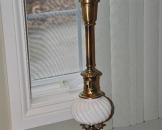 Lamp detail shown without the shade