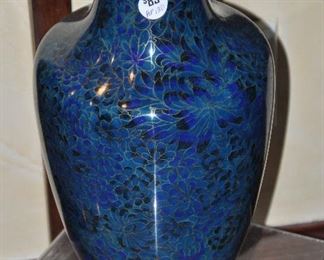 Cloisonne Vase 15.5"h