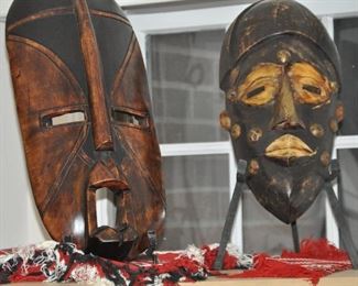 Two more great African masks