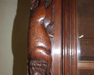 French Oak Louis XIII Buffet De Corpse or Hunting Buffet