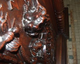 Close Up of Griffins 