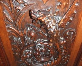 Close Up of Griffins 