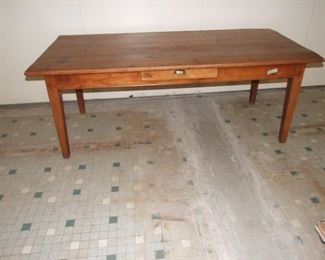 French Cherry Farm House Table