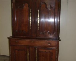 Henri II Walnut Buffet De Corpse/ Step Back Cupboard